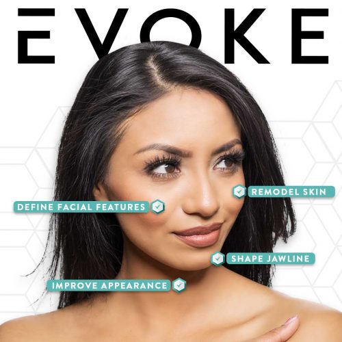 Evoke is a new facial remodeling treatment that uses radiofrequency energy to tighten the skin and reduce wrinkles.